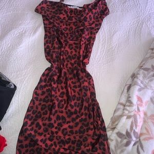 NWOT satin midi dress